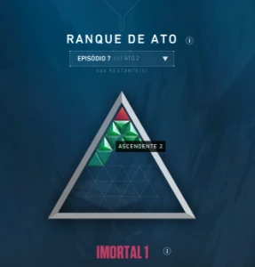 Conta valorant imortal mmr radiante