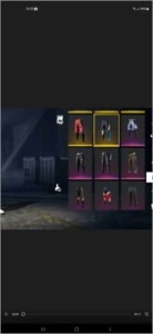 Vendo conta do free fire barata com calça angelical