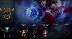Conta - Ouro 2 - Nick Unico - 47 Campeões - 13 skins - League of Legends LOL