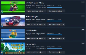 Conta Steam com 75 jogos