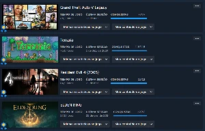 Conta Steam com 75 jogos
