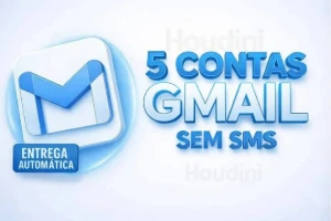 5X Contas De Gmail sem numero - Outros