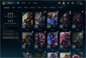Conta Diamante/185 skins - League of Legends LOL