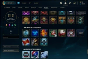 Conta Diamante/185 skins - League of Legends LOL