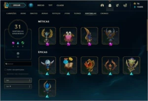 Conta Diamante/185 skins - League of Legends LOL