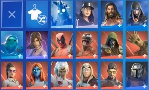 CONTA FORTNITE SEASON 4 COM 173 SKINS
