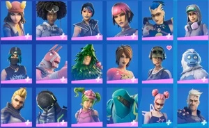 CONTA FORTNITE SEASON 4 COM 173 SKINS