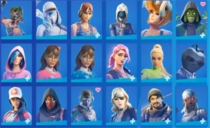 CONTA FORTNITE SEASON 4 COM 173 SKINS