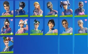CONTA FORTNITE SEASON 4 COM 173 SKINS