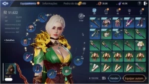 MIR4 - MAGO - LVL 48 - PODER 51K - SERVER SA34 - PET ÉPICO