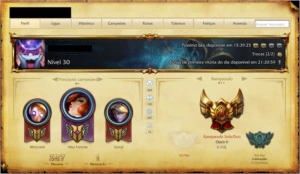 Vendo Conta Gold 5 - League of Legends LOL