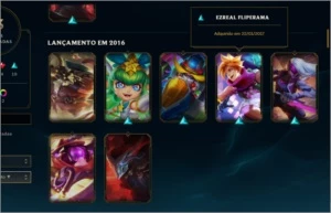 Conta League Of Legends +90 Skins barata LOL