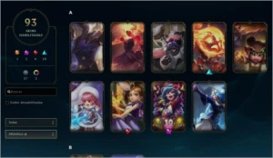 Conta League Of Legends +90 Skins barata LOL
