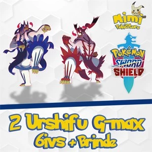 2 Urshifu Gigantamax 6IVs - Pokémon Sword e Shield - Outros