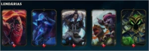 Vendo conta diamante 2, 1.6KK maestria, 47 skins - League of Legends LOL