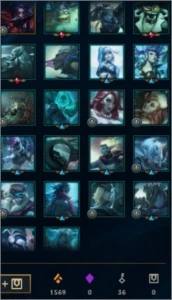 Vendo conta diamante 2, 1.6KK maestria, 47 skins - League of Legends LOL