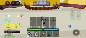 conta rara blox fruits bem antiga com várias e várias coisas - Roblox