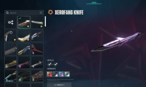 Conta C/ Faca Xerofang ,Prime 2.0 E Mais, 1.6K Gastos - Valorant