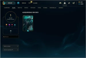 Conta PLAT 4 com RP - League of Legends LOL