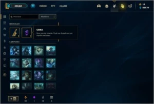 Conta Unranked com 45 Champs e 27 Skins - League of Legends LOL