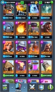 Conta Clash Royale Lv 10 (5 Lendárias) Troca De Nick