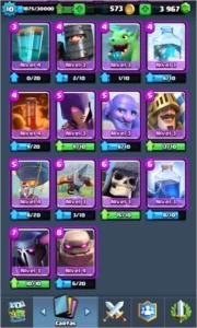 Conta Clash Royale Lv 10 (5 Lendárias) Troca De Nick