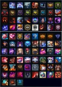 CONTA LEAGUE OF LEGENDS GOLD 5 , 85 SKINS , 121 CHAMPS +++ LOL
