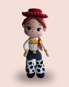 Jessi Cow Girl Vaqueira - Artesanato e Personalizados
