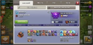 Clash of Clans CV 10 + Conta Clash Royale Nv 9