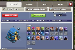 Conta Clash of Clans cv12