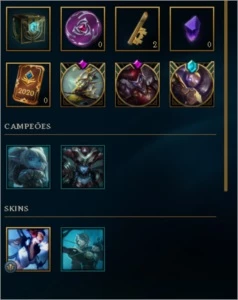 Conta de LeagueOfLegends 83 Champs e 41 skins MD10 - League of Legends LOL