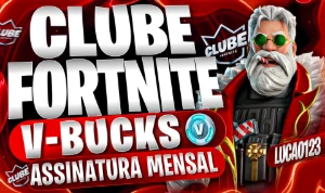 Clube Fortnite: 1 Mês de Assinatura