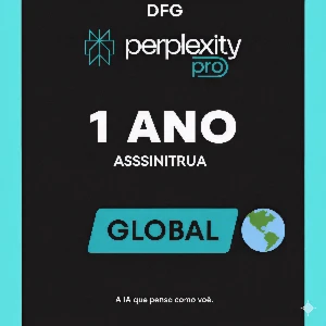 Perplexity Pro - Anual Códigos Oficiais C/Nota Fiscal - Outros
