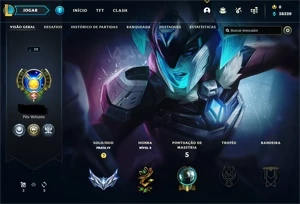 VENDO CONTA PRATA 4 com 38 k de EA! - League of Legends LOL
