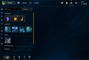 VENDO CONTA PRATA 4 com 38 k de EA! - League of Legends LOL