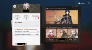 Honkai Star Rail - Blade + Jing Yuan + Himeko + Clara - Outros