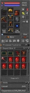 RP 245 COM RK FULL ACESSO LIVRE PARA TRANSFERIR - Tibia