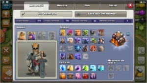 CLASH OF CLANS CV 10 FULL + SKINS DE HEROI + ITENS