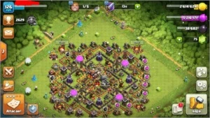 CLASH OF CLANS CV 10 FULL + SKINS DE HEROI + ITENS