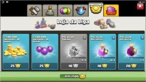 CLASH OF CLANS CV 10 FULL + SKINS DE HEROI + ITENS