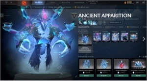 IMMORTAL PHOENIX + SET DISRUPTOR + SET AA - DOTA 2