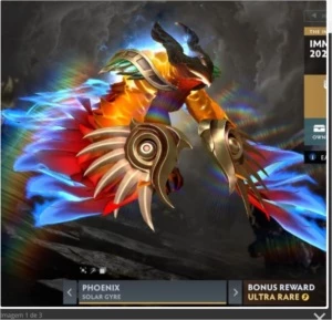 IMMORTAL PHOENIX + SET DISRUPTOR + SET AA - DOTA 2