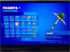 CONTA FORTNITE PICARETA MINTY SALVE O MUNDO FUNDADOR SÓ PS4