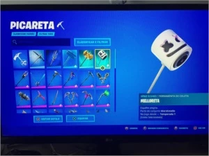 CONTA FORTNITE PICARETA MINTY SALVE O MUNDO FUNDADOR SÓ PS4