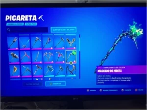 CONTA FORTNITE PICARETA MINTY SALVE O MUNDO FUNDADOR SÓ PS4