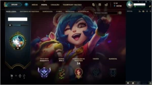 Conta lol Diamante IV em 2020, 34 mil de Essência azul; - League of Legends