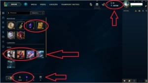 Conta lol Diamante IV em 2020, 34 mil de Essência azul; - League of Legends
