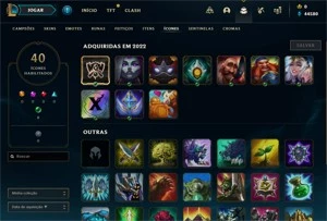 Conta PLATINA 4 - Smurf LOL (league of legends) ELOMOON