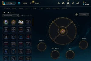 Conta PLATINA 4 - Smurf LOL (league of legends) ELOMOON