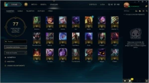 Conta UNRAKED  (3V-1D na Md10) - League of Legends LOL